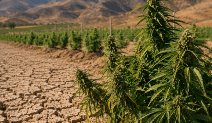 cannabis drought risk management