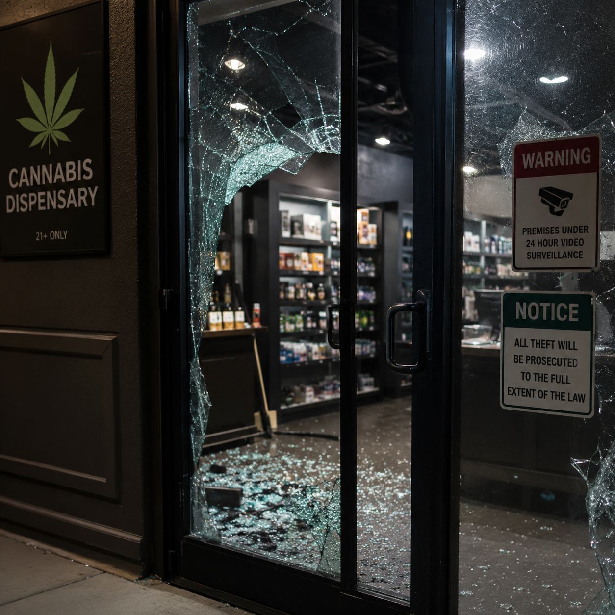 The High Cost of Insecurity: Why Dispensary Thefts Are Surging in 2026